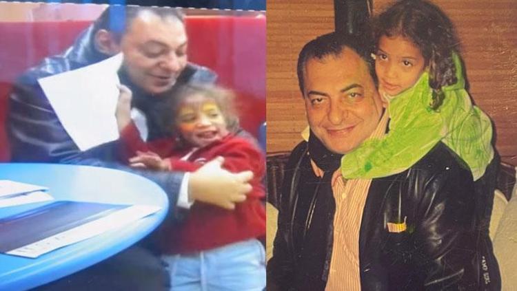 BABASININ DOĞUM GÜNÜNÜ KUTLADI