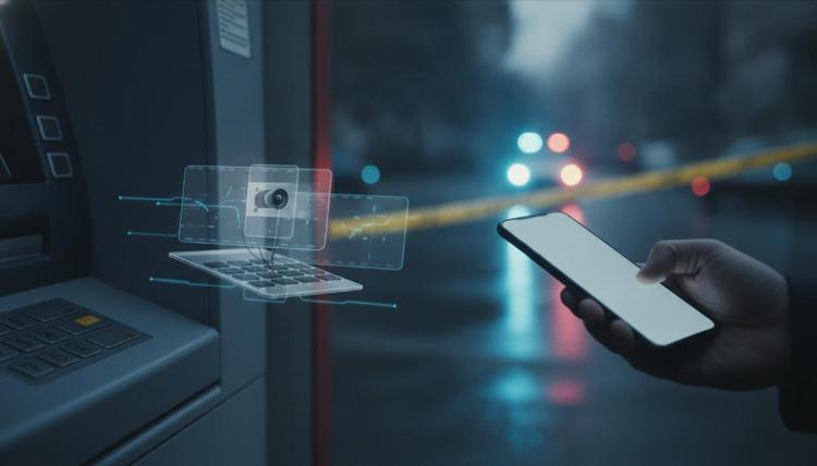 ATM ÇEVRESİNDE ŞÜPHELİ KİŞİLER VARSA İŞLEMİ ERTELEYİN