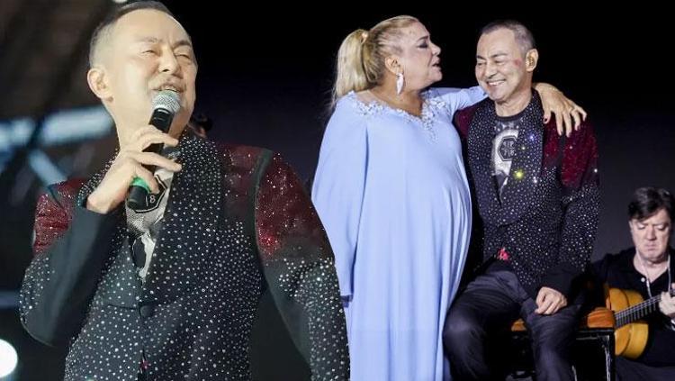 İstanbul Festivalinde Serdar Ortaç gecesi Kibariye düeti damga vurdu
