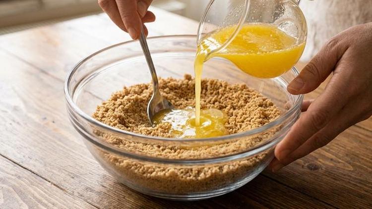 Soğuk baklava tadında borcam tatlısı: Fırın yakmadan baklava lezzetini yakalıyor, kaşık kaşık yediriyor