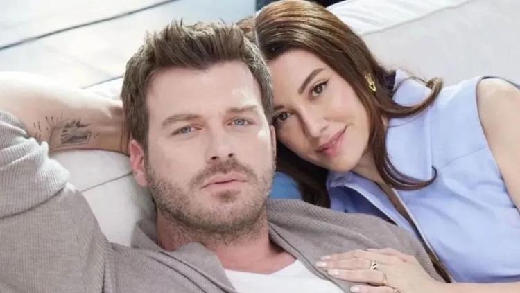 Kıvanç Tatlıtuğ ve Başak Dizer Kurt Efe’yle tatilde Eşini öpmelere doyamadı