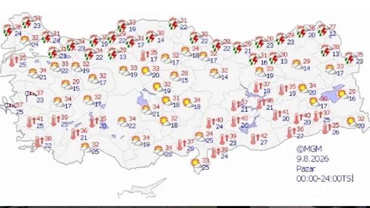 Meteoroloji tarih verdi İstanbul dahil birçok il için gök gürültülü sağanak uyarısı