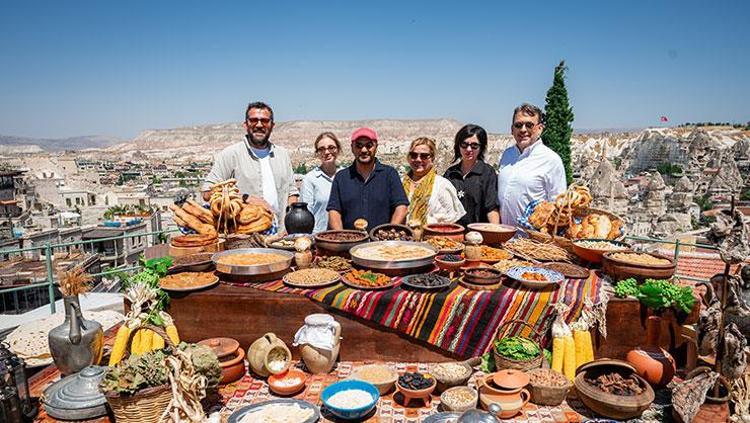 Nevşehir Kültür Yolu Festivalinde lezzet yıldızları geçidi Kapadokyaya giden bunları yemeden dönmesin
