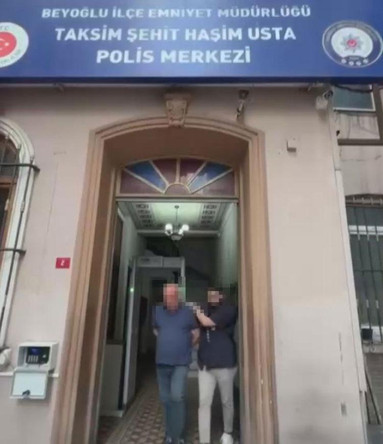 Koreli fenomeni önce takip, sonra taciz etti Taksimdeki o sapık yakalandı