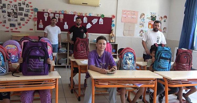 ​Sanayideki işi bıraktı, Osmaniyedeki miniklere koştu 3 gün kendime, 4 gün çocuklara dağıtacağım
