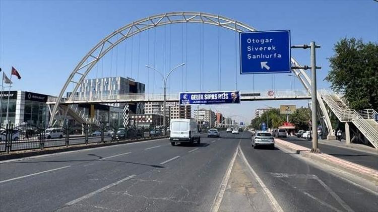 Diyarbakır’da Cumhurbaşkanı Erdoğan’a teşekkür pankartı