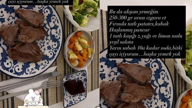 AKŞAM YEMEĞİNİ PAYLAŞTI