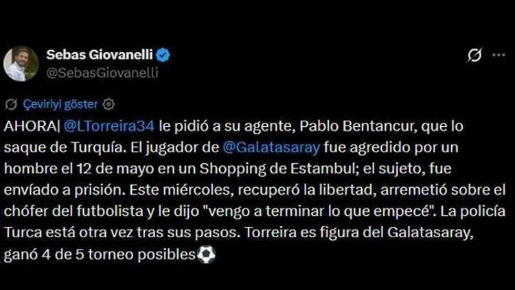 Galatasarayda Torreira krizi: Ayrılık için menajerine talimat verdi