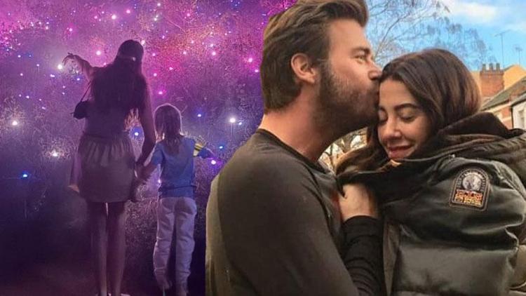 Başak Dizer ve Kurt Efenin ışıklar arasındaki neşeli anları