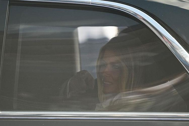 Washington sokaklarında bir ilk Trump çifti ‘Canavar’la piste çıktı