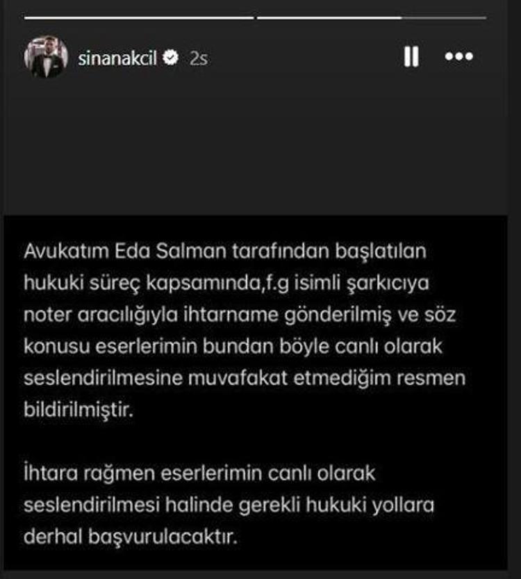 Sinan Akçıldan Ferhat Göçere gözdağı