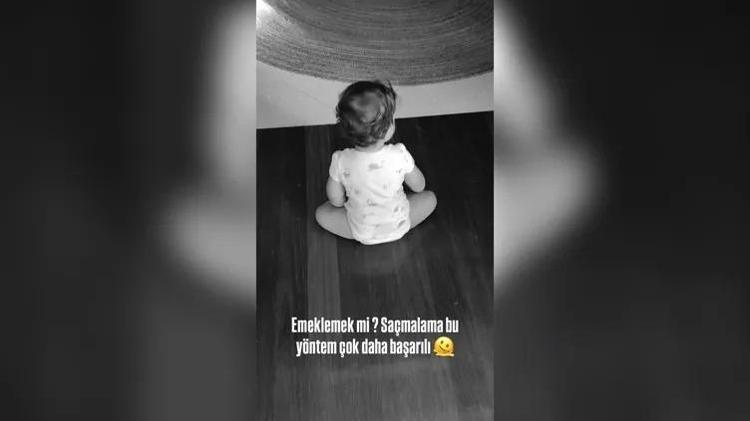 İrem Helvacıoğlu’nun kızı Sora’dan eğlenceli anlar