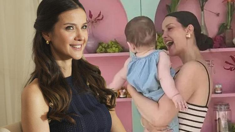İrem Helvacıoğlu’nun kızı Sora’dan eğlenceli anlar