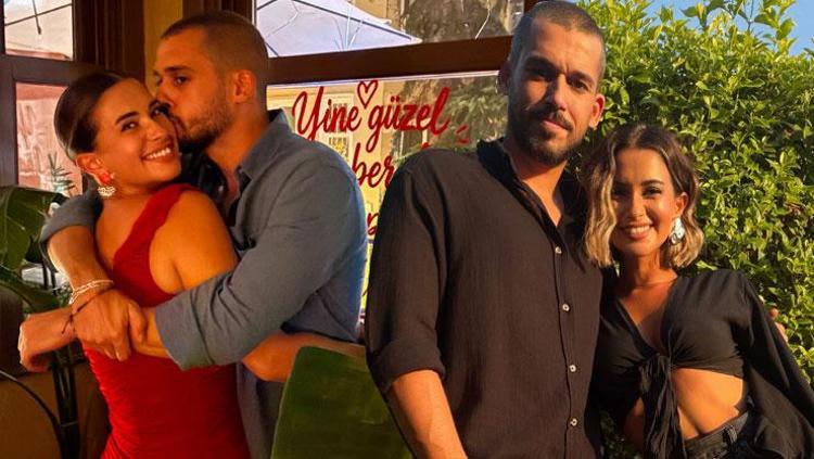 İlişkisi dolu dizgin devam ediyor Buse Terim ve aşkından yeni kare