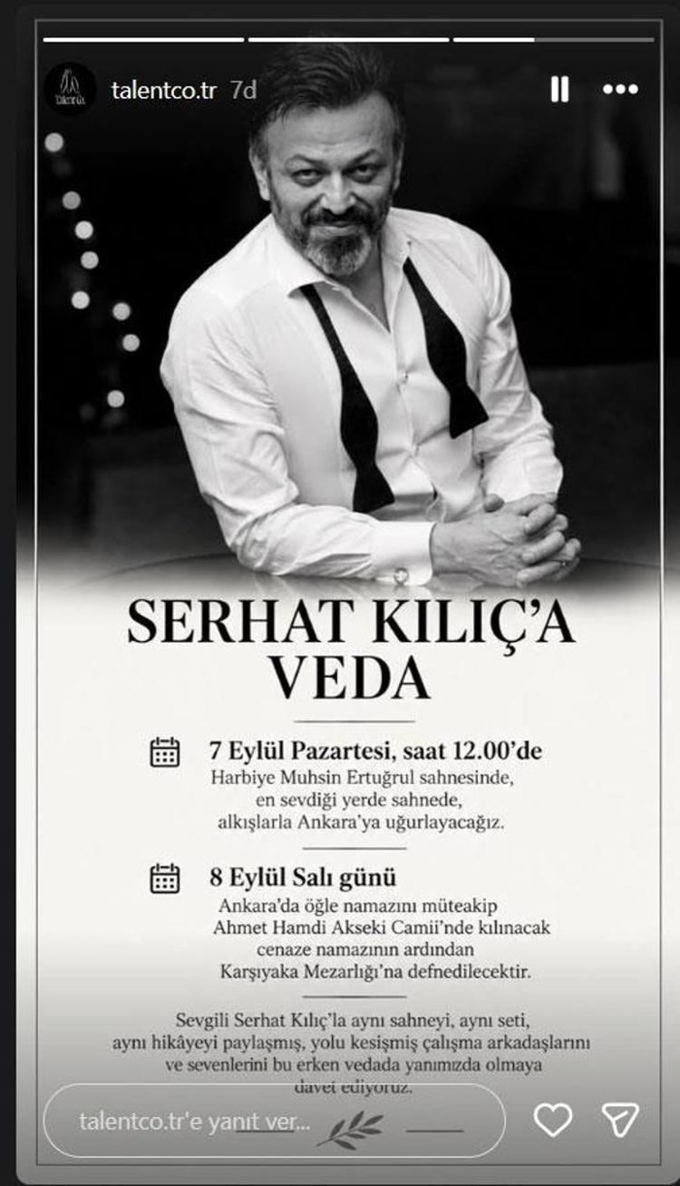 CENAZE PROGRAMI BELLİ OLDU