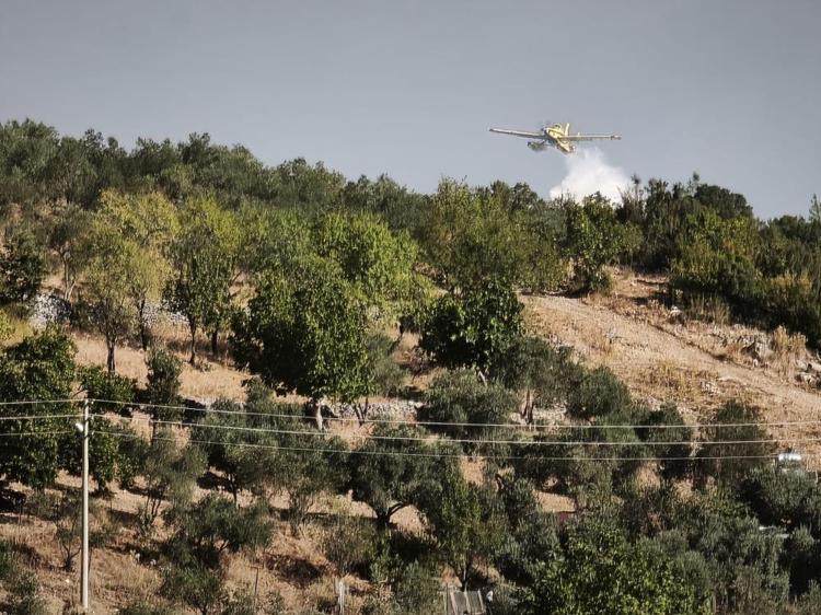 Muğlada orman yangını kabusu 2 ilçe birden yanıyor, kara yolu trafiğe kapatıldı