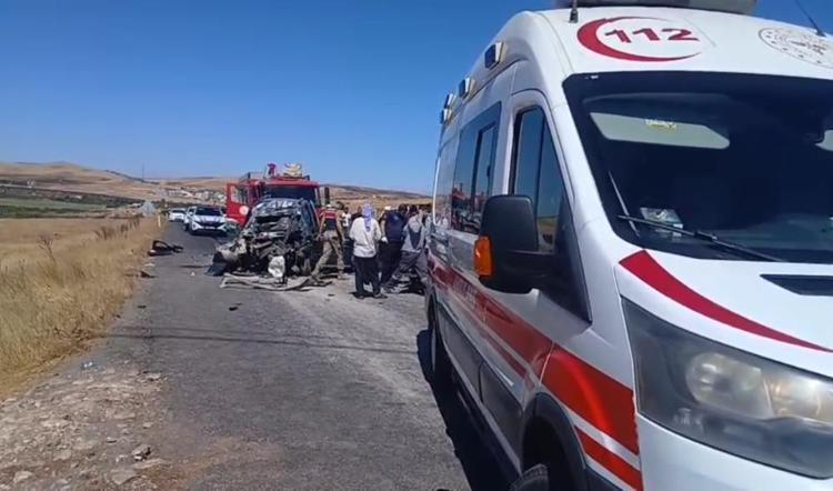 Şanlıurfada katliam gibi kaza 4 ölü, 2 ağır yaralı