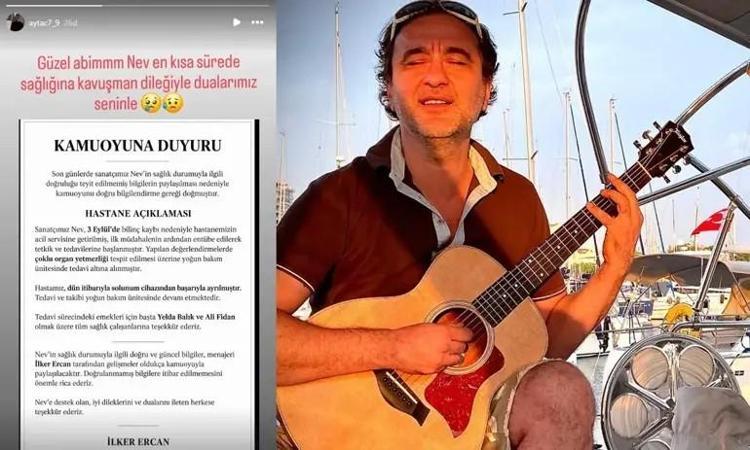 Yoğun bakıma kaldırılan Nevden yeni haber Hastaneden açıklama geldi