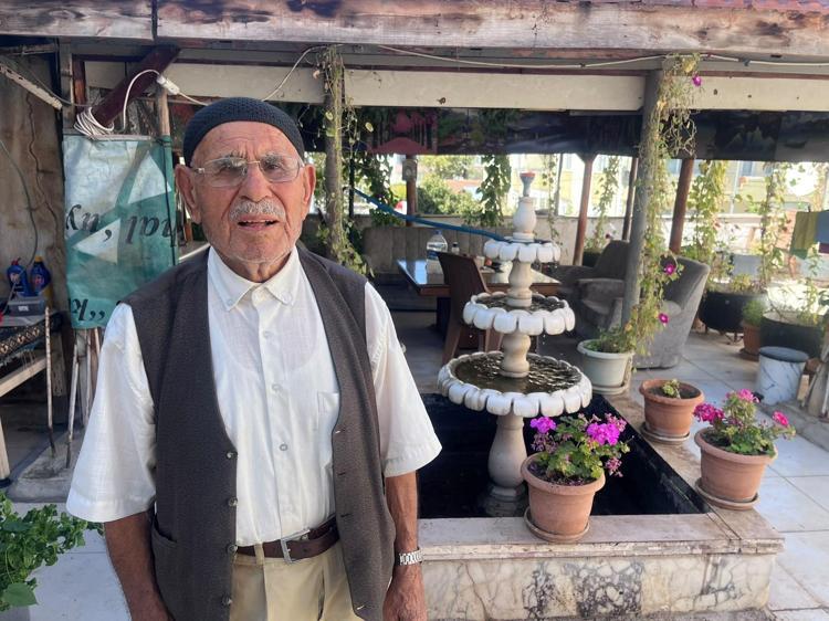 100 yaşındaki asırlık çınardan uzun yaşamın sırrı Hayatım boyunca soframdan hiç eksik etmedim