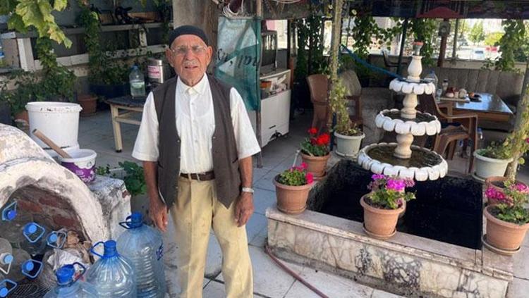 100 yaşındaki asırlık çınardan uzun yaşamın sırrı Hayatım boyunca soframdan hiç eksik etmedim