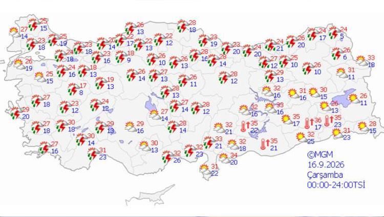 Meteoroloji ve AKOM peş peşe uyardı 4 kentte sarı alarm: İstanbul dahil sağanak geliyor