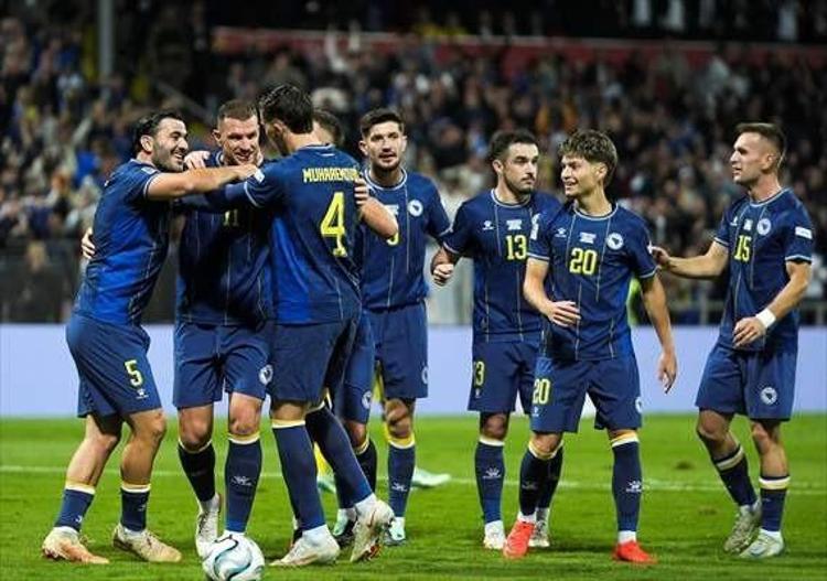 Bosna Hersekte bir devir kapandı Edin Džeko son maçına çıktı