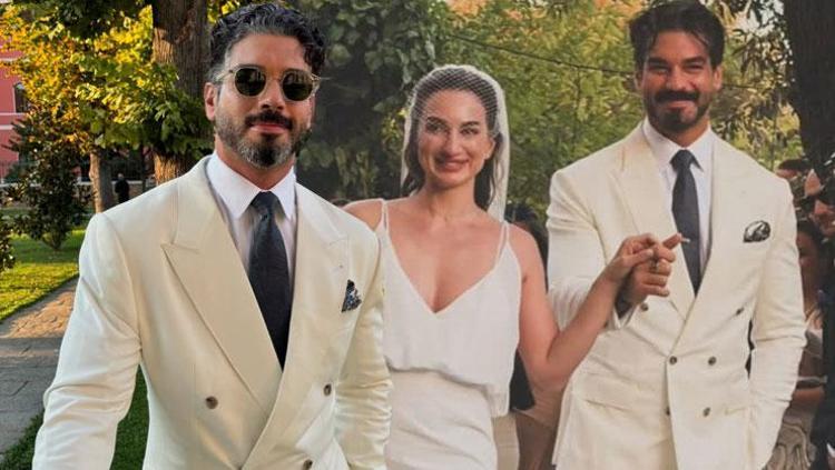 Düğüne birlikte giriş yaptılar Şükrü Özyıldızın kız kardeşi evlendi
