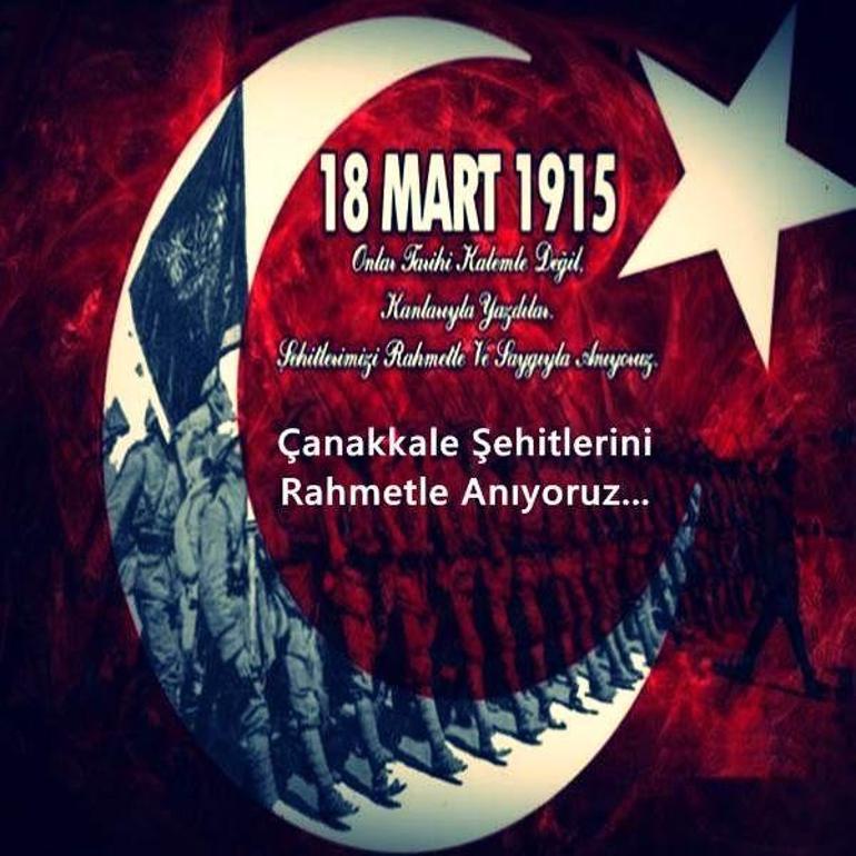18 Mart Çanakkale Zaferi kutlama mesajları Çanakkale Zaferi şehitlerini anmak için anlamlı, duygusal, resimli 18 Mart mesajları