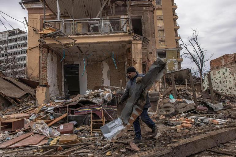 Harkov’daki konutların yüzde 15’i Rus saldırılarında yıkıldı