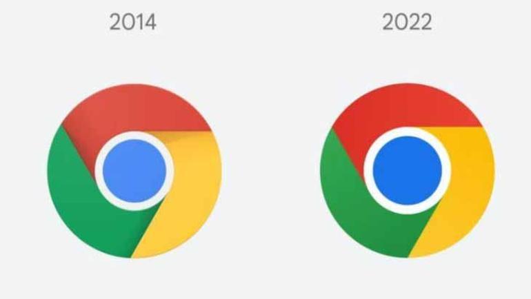 Google Chrome yıllar sonra ikonunu değiştirdi