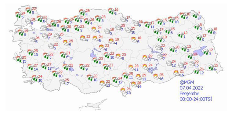 Meteorolojiden sağanak yağış uyarısı Hafta boyunca etkili olacak