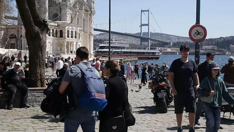 Havanın ısınmasıyla İstanbullular kendini Taksim ve Ortaköye attı