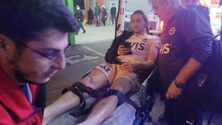 Fenerbahçeli futbolcu Crespo hastaneye kaldırıldı