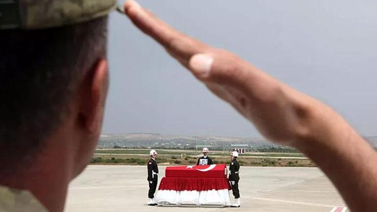 Şehit Teğmen Talha Bahadırın cenazesi memleketi Yalova’ya uğurlandı