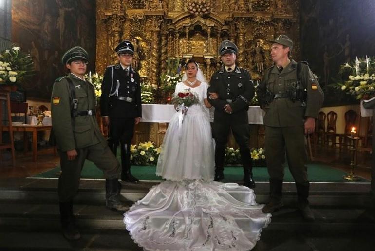 Nazi temalı düğüne Yahudilerden tepki