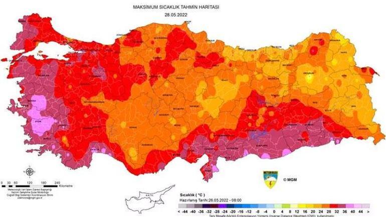 Meteorolojiden hafta sonu için sıcak hava uyarısı