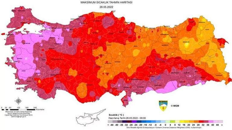 Meteorolojiden hafta sonu için sıcak hava uyarısı