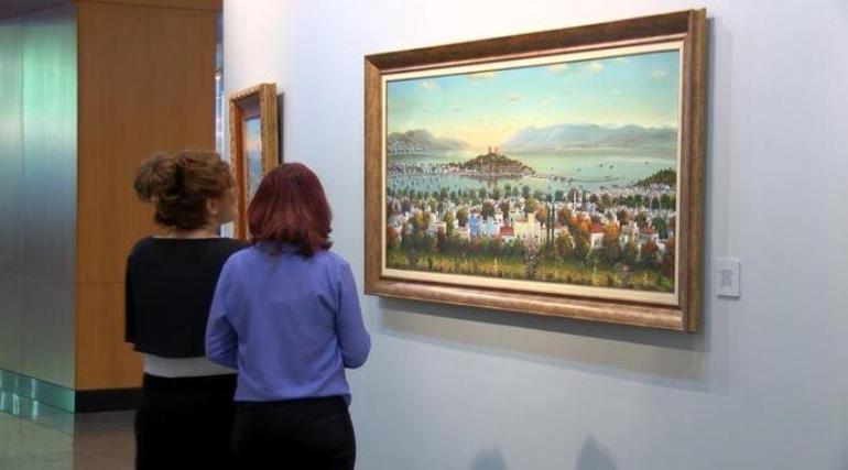 Ressam Gökçebağın 65 yıllık Anadolu koleksiyonu sanatseverlerle buluştu