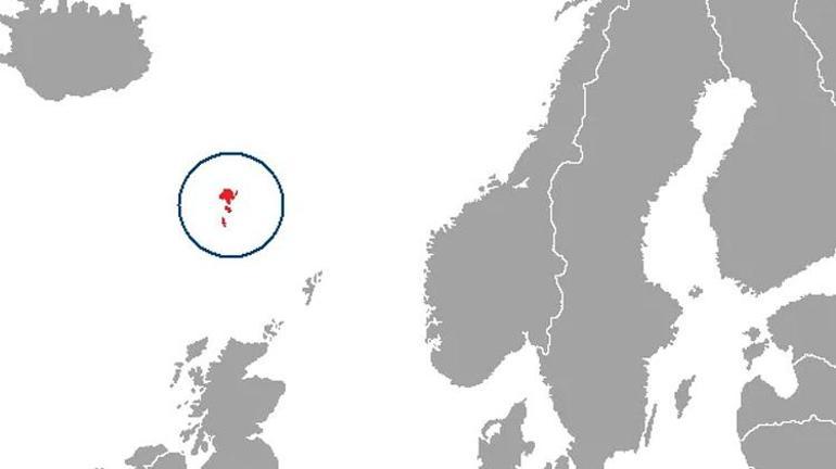 Faroe Adaları nerede Milli takımın rakibi Fareo Adaları’nın nüfusu kaç