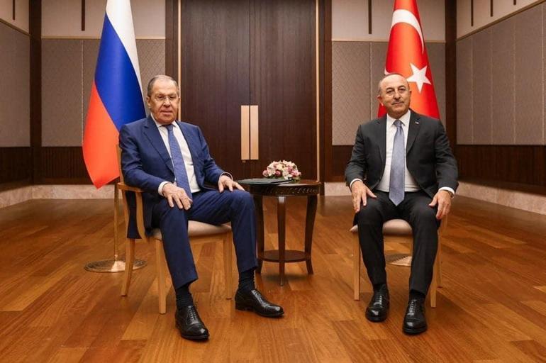 Çavuşoğlu ile Rus mevkidaşı Lavrovdan ortak açıklama