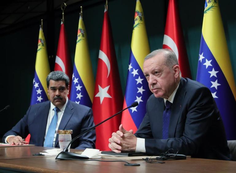 Cumhurbaşkanı Erdoğan: Venezuela ile ticarette hedef 3 milyar dolar
