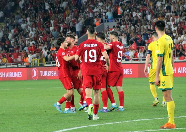 Türkiye, Litvanyayı 2-0 mağlup etti