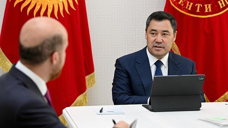 Kırgızistan Cumhurbaşkanı Caparov, Bilal Erdoğan’ı kabul etti