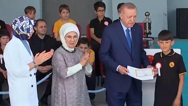 Son dakika: Cumhurbaşkanı Erdoğan Karne Dağıtım Töreninde konuştu: Bütçede aslan payını daima eğitime verdik