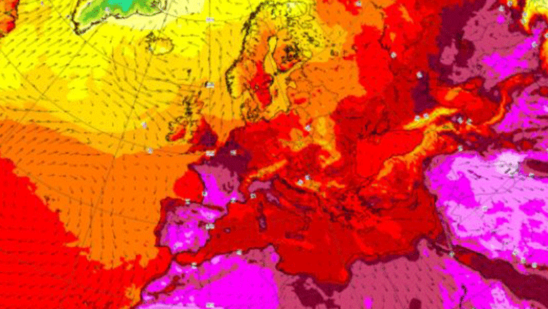 Avrupa’da benzeri görülmemiş sıcaklıklar: Fransa’da 42 derece üstü sıcaklık