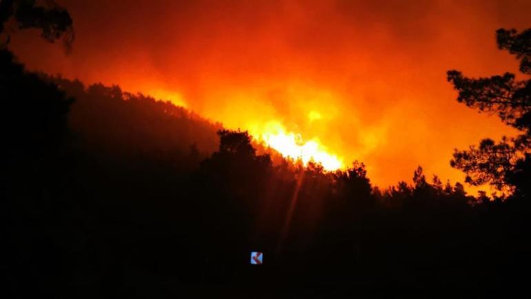 Son dakika haberi: Marmaris’te orman yangını Ekipler seferber oldu