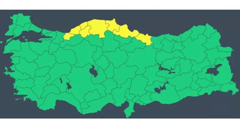 Meteorolojiden 8 kente sarı kodlu alarm Yağmur, sel, heyelan...