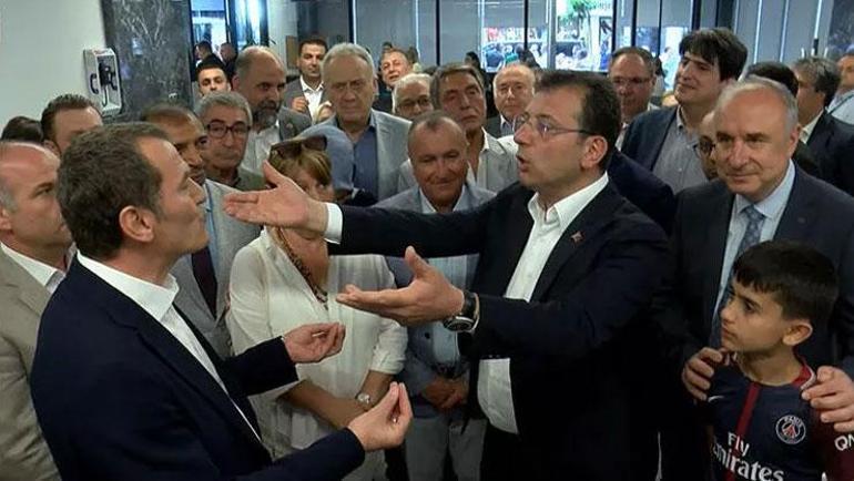 İmamoğlu ile Zeytinburnu Belediye Başkanı Arısoy arasında tartışma çıktı