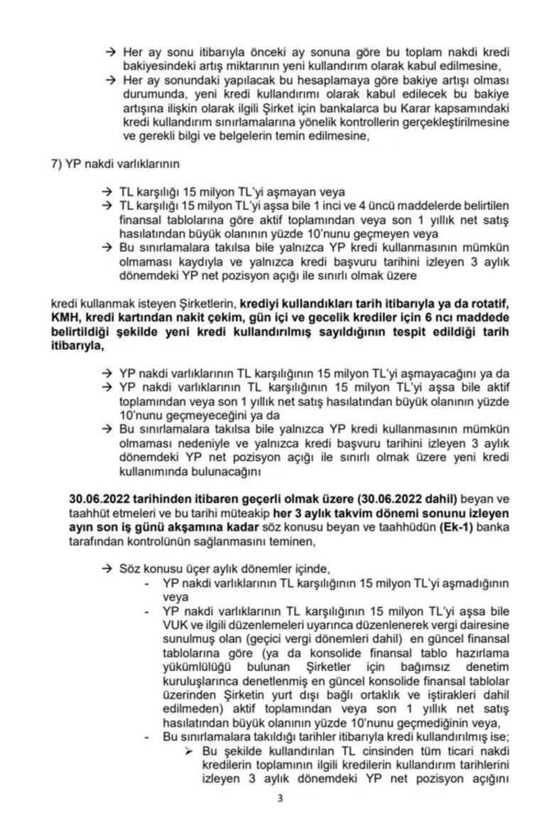 BDDK kararı duyurdu: Şirketlere kredi kısıtlamasında esneme