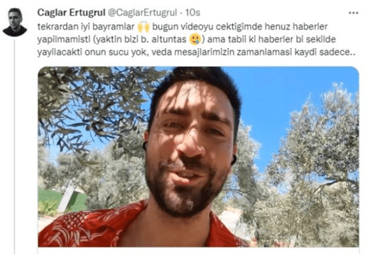 Çağlar Ertuğrul, Teşkilat dizisinin kadrosundan ayrıldı